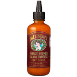 Melinda's Ghost Pepper Black Truffle Hot Sauce - Gourmet Ghost Pepper Hot Sauce with Italian Black Truffle Perfect for Fries, Wings, Eggs, Pizza