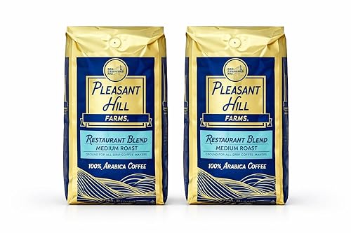 Premium Selection Ground Coffee Bland 2 Pack (5 lb Each) Arabica beans Restaurant blend