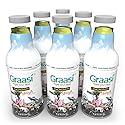 Graasi Organic Barley Grass Water | Hydration Drink with Vitamin C, D, Zinc | USDA Organic, Non-GMO, Vegan | Low-Calorie Wellness Beverage |