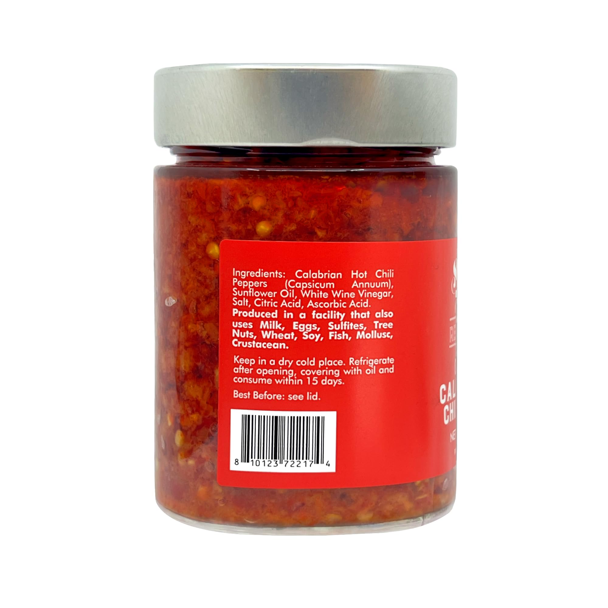 Sanniti Red Passion Calabrian Chili Pepper Sauce, 10.9 oz