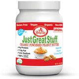 Betty Lou's 100% Organic Powdered Peanut Butter, Gluten Free, Vegan, Low Calorie, All Natural, High Protein, Deliciously Healthy, Just Add Water (1.5