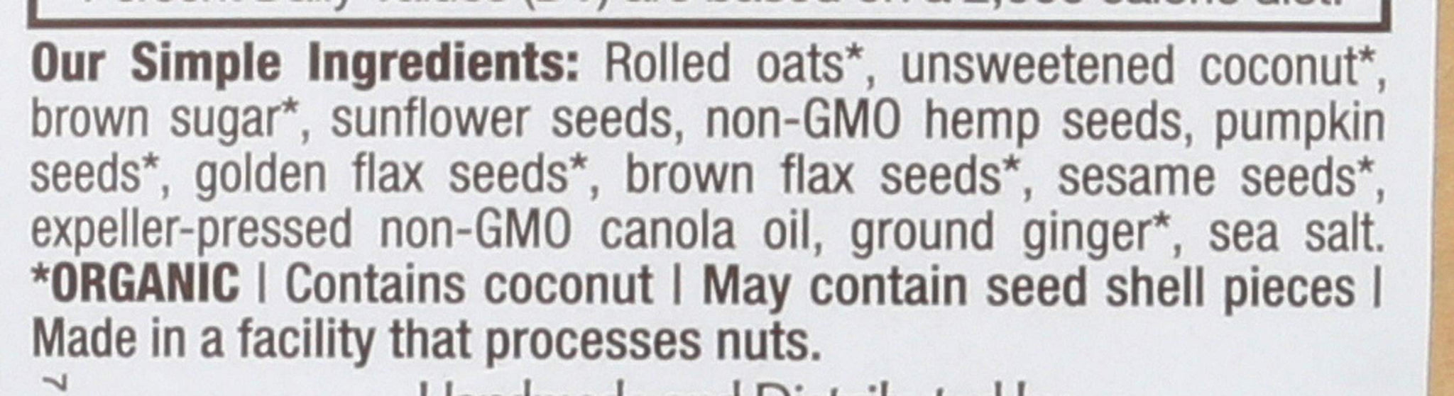 Micheles Granola Granola Ginger Hemp, 12 OZ