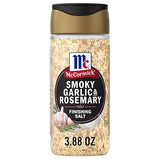 McCormick Finishing Salt, Smoky Garlic & Rosemary, The Taste You Trust, For Steaks, Chops, Chicken, Roasted Veggies, Potato Dishes & More, Kosher, No