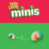Lucky Charms Minis Cereal with Marshmallows, Breakfast Cereal with Whole Grains, 10.5 oz