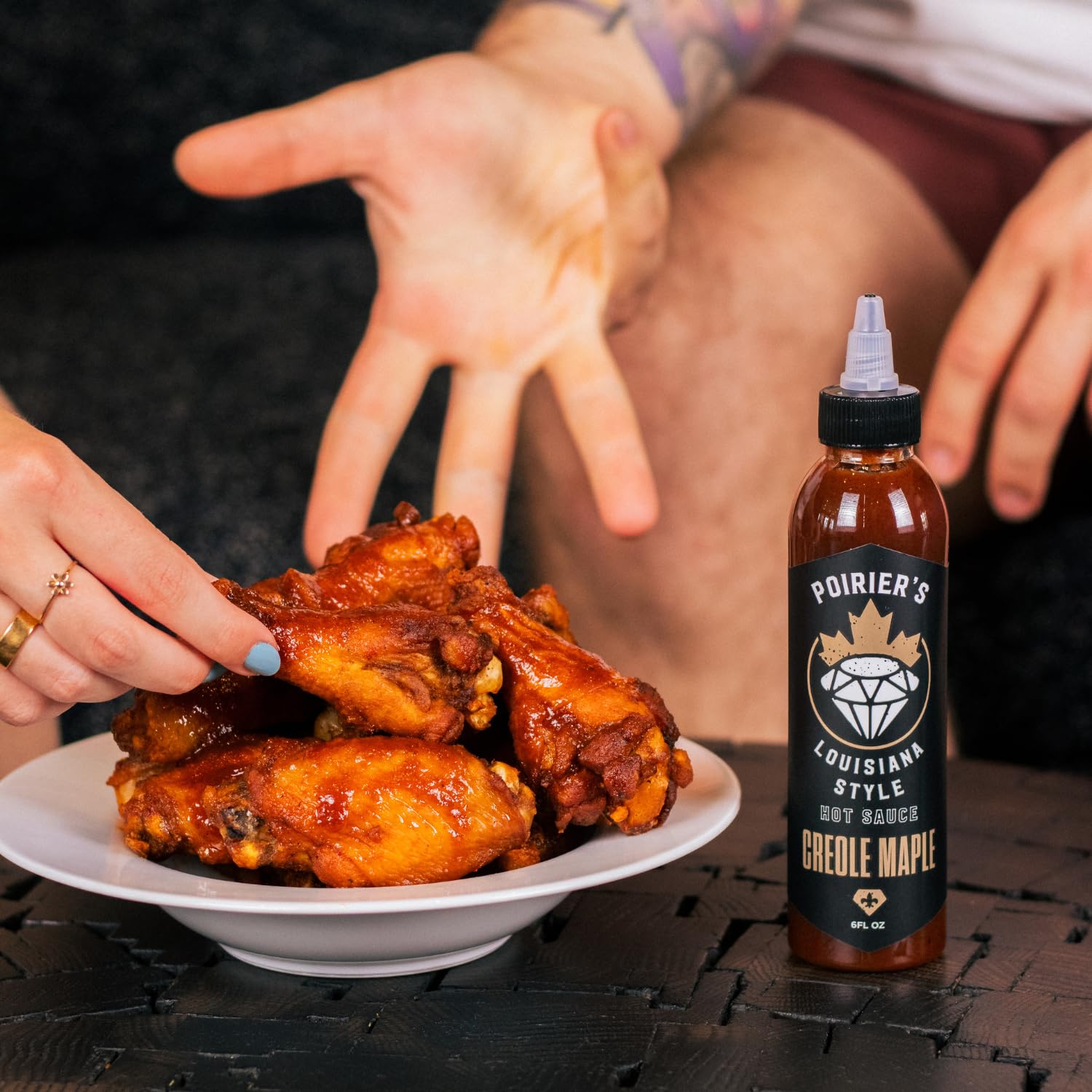 Heatonist Dustin Poirier's Louisiana Style Creole Maple Hot Sauce - Official Hot Sauce of UFC (1-Pack)