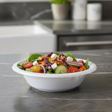 Premium Heavyweight White Plastic Soup Bowls - 15 oz (Pack Of 100) - Durable & Reusable Bowls For Parties, Events & Everyday Use