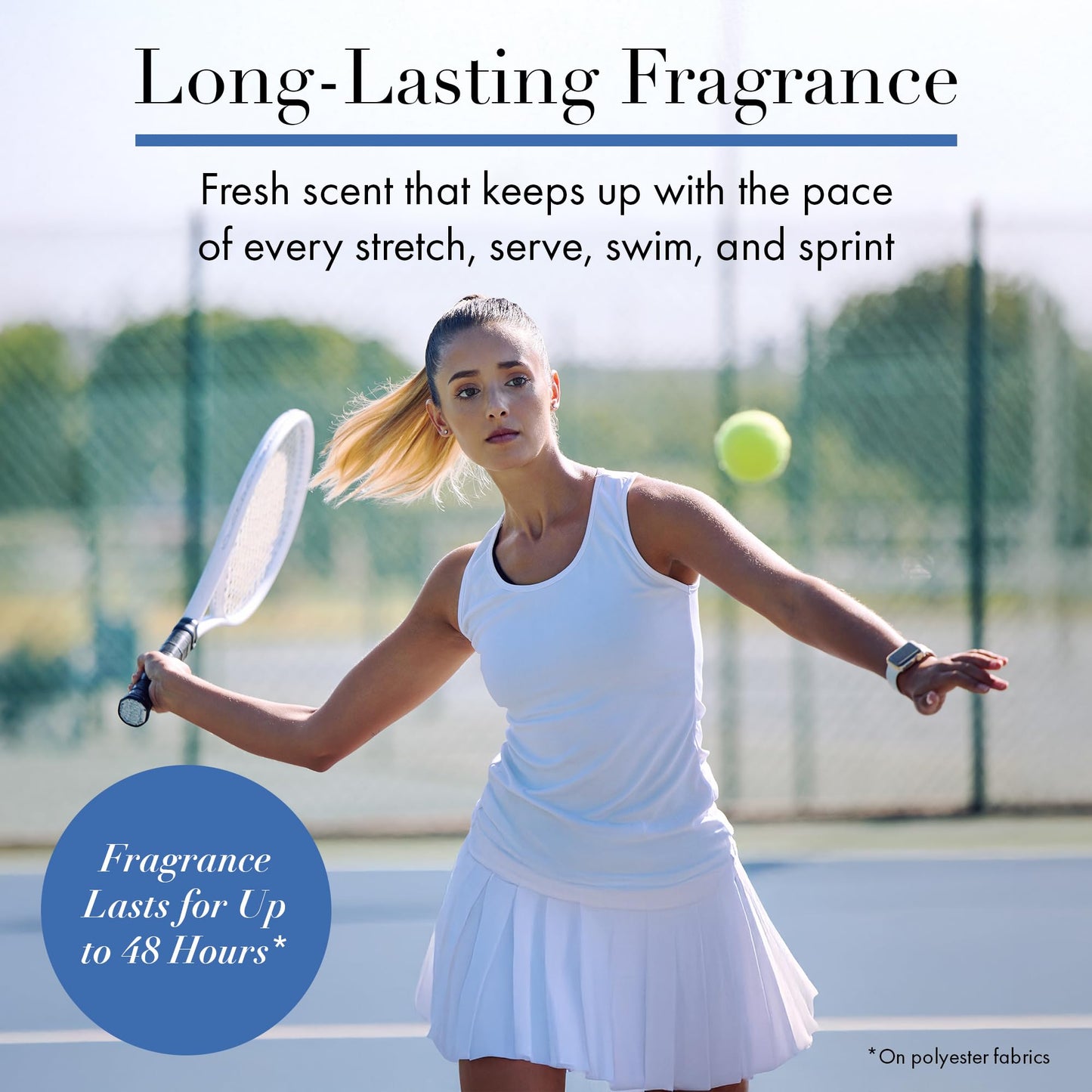 The Laundress Activewear Laundry Detergent, 32 Oz, Marine Fragrance, 4-in-1 Enzyme Blend for Workout Performance Fabrics, Fights Sweat Odors & Stains