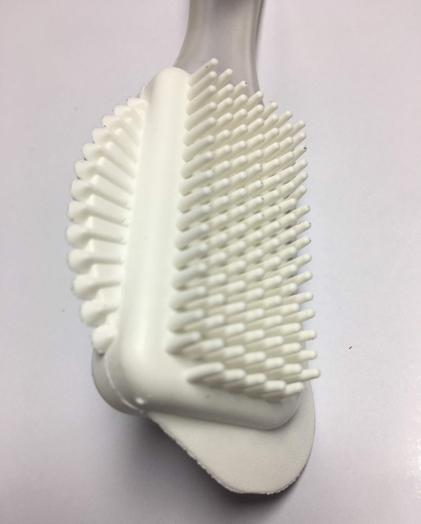 Pedag Suede Shoe Cleaner Brush | Made in Germany | 4-Way Cleaning & Refreshing | Brass & Nylon Bristles + Rubber | for Suede Nubuck & Velvet Shoes