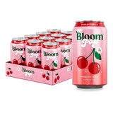 Bloom Pop Prebiotic Soda 12 Pack, Shirley Temple Flavor, 12oz Cans | Prebiotic Soda for Gut Health, Low Calorie Soda, No Caffeine, Healthy Soft Drink