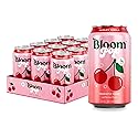 Bloom Pop Prebiotic Soda 12 Pack, Shirley Temple Flavor, 12oz Cans | Prebiotic Soda for Gut Health, Low Calorie Soda, No Caffeine, Healthy Soft Drink