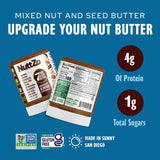 NuttZo Keto Chocolate Almond Coconut 7 Nut and Seed Butter, Almonds Coconut Brazil Nuts Pecans and More, Dark Chocolate Keto-Friendly, No Added Oil