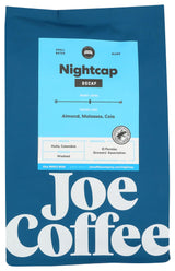 Joe Coffee Company - Nightcap Decaffeinated Whole Bean Specialty Coffee, 12 oz Bag | NYC Roaster, Rainforest Alliance Certified, Kosher
