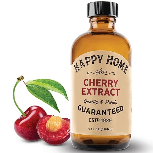 Happy Home Natural Cherry Flavor - Certified Kosher, 4 oz.