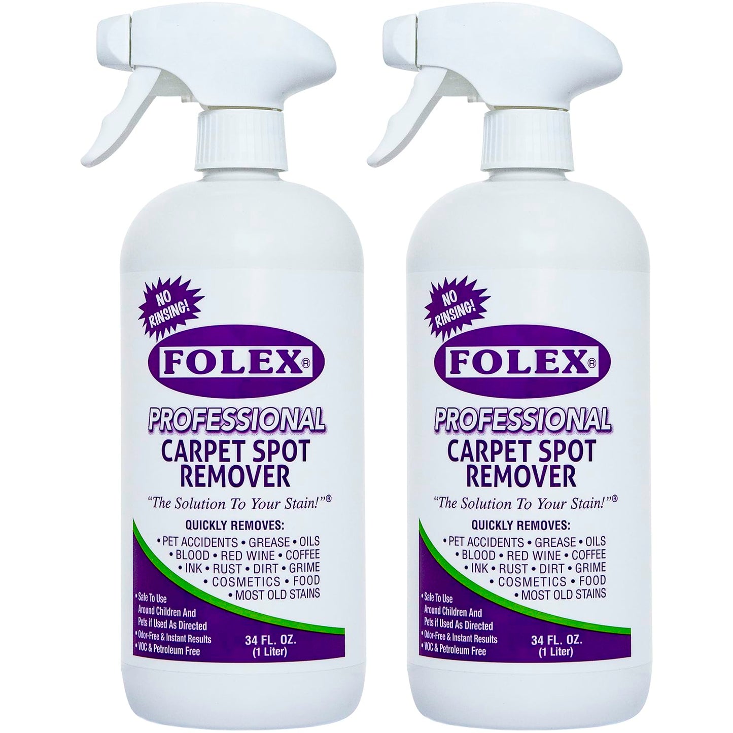 FOLEX Professional Carpet Spot Remover, 34oz