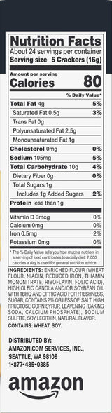 Amazon Saver, Original Snack Crackers, 13.7 Oz
