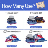 CLEARALIF Laundry Detergent Sheets Up to 160 Loads, Fresh Linen - Great For Travel,Apartments, Dorms,Laundry Detergent Strips Eco Friendly