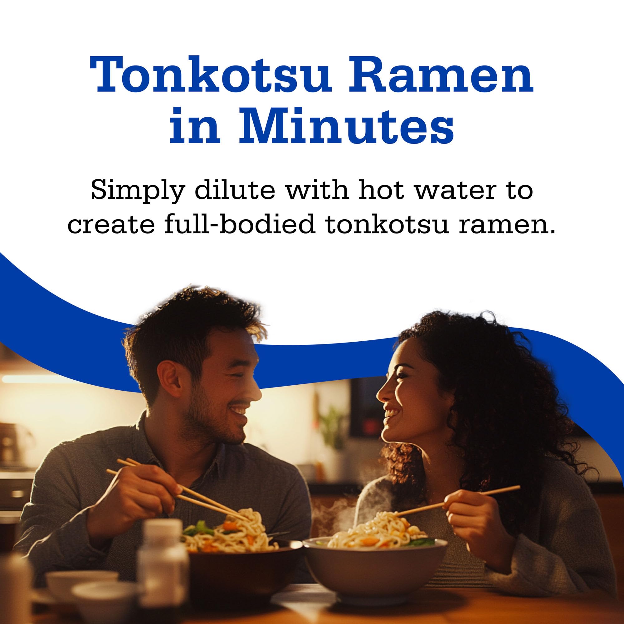 Otafuku Tonkotsu Ramen Broth Concentrate - Authentic Japanese Pork Bone Soup Base for Noodles, and Food Service Use - Restaurant-Quality Umami Taste