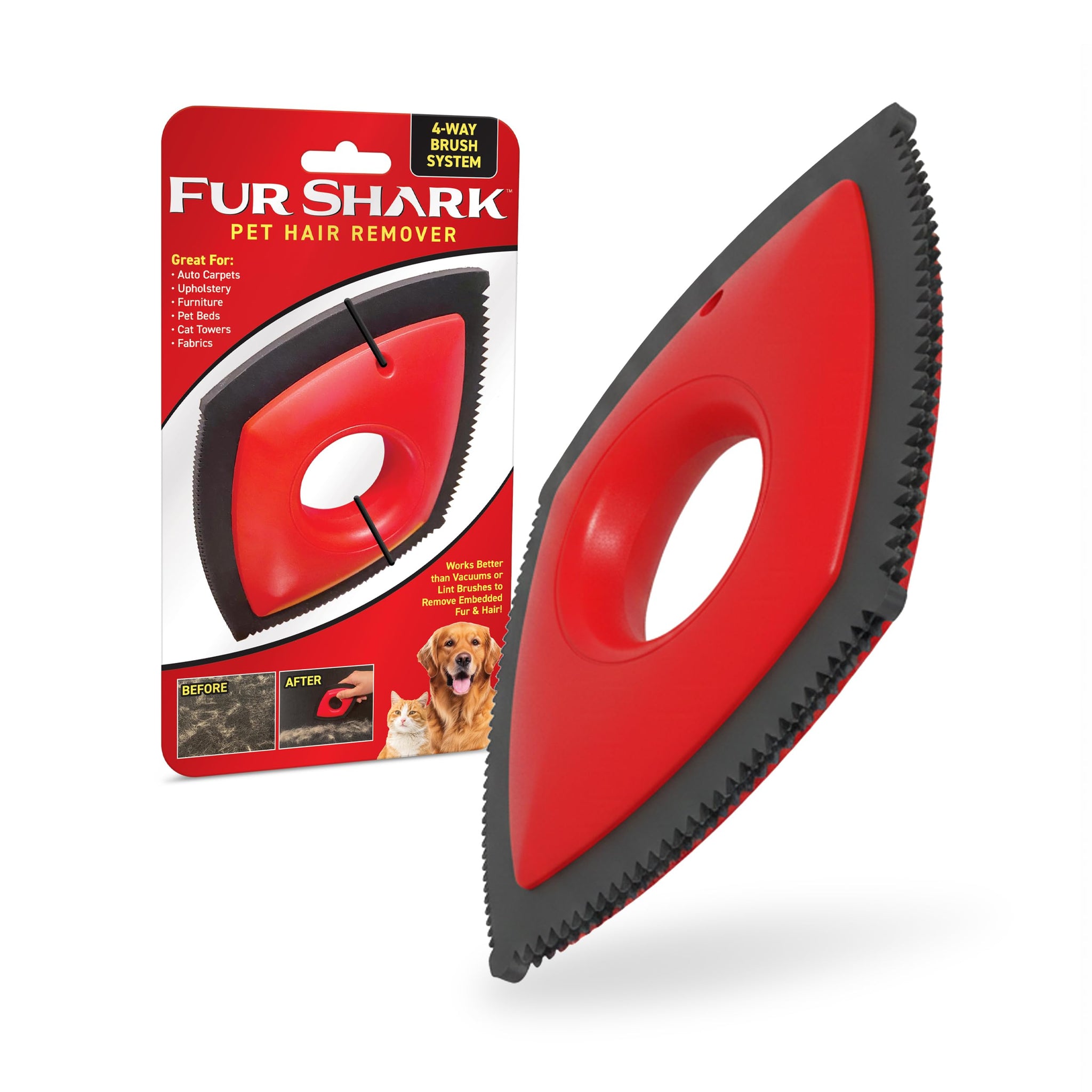 Fur Shark - Multi-Edge Pet Hair Remover