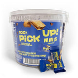 Bahlsen PiCK UP! Minis Original (100 ct Bucket of Individual Cookies) - German chocolate sandwiched between two crisp biscuits - Kosher (0.37 oz