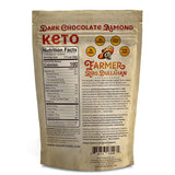 REAPR Dark Chocolate Almond Keto Granola - 100% Natural Grain-Free Granola, Non-GMO, Gluten Free, Small Batch Baked, Low Sodium + Low In Saturated Fat