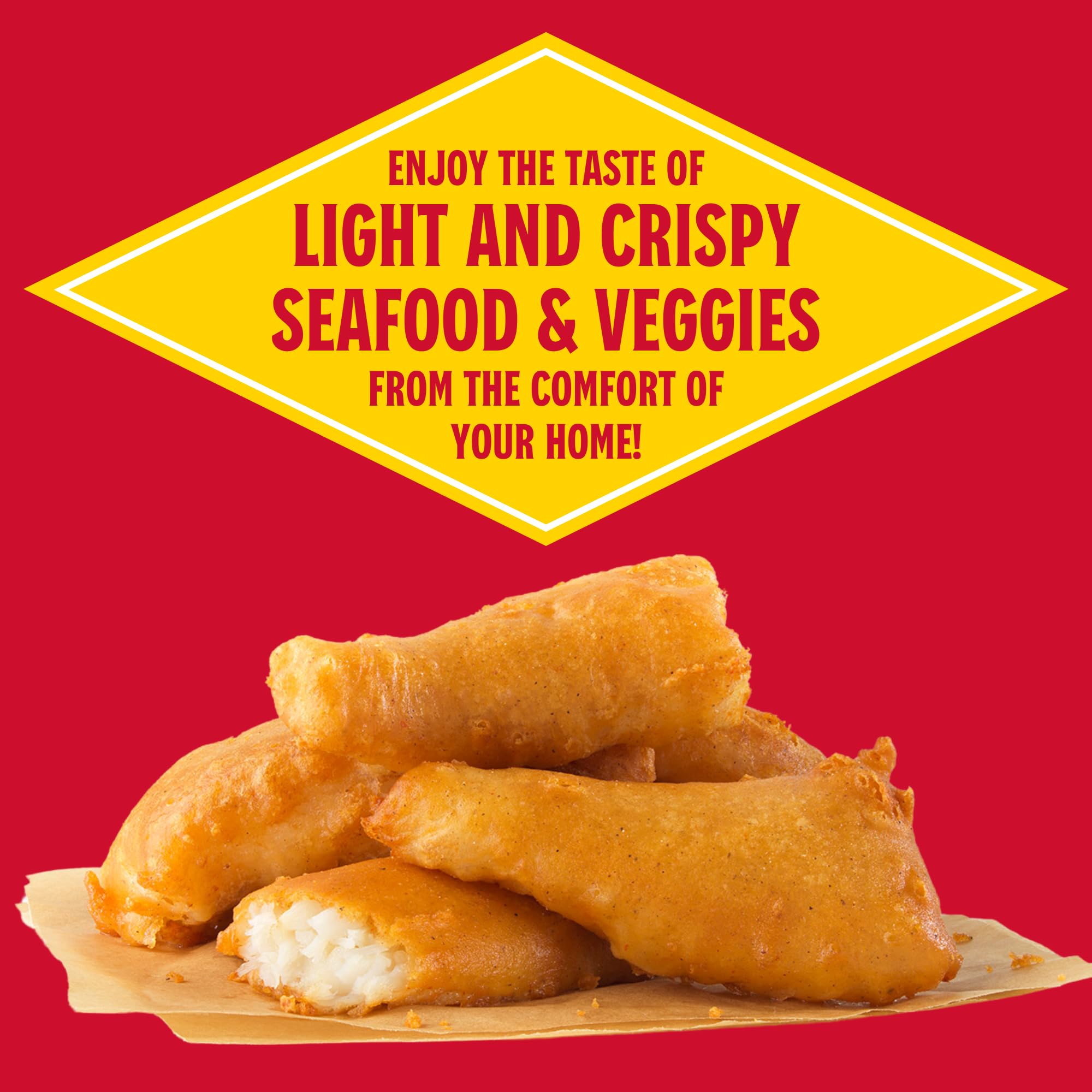 Louisiana Seasoned Beer Batter Mix 8.5 oz - 2 Pack