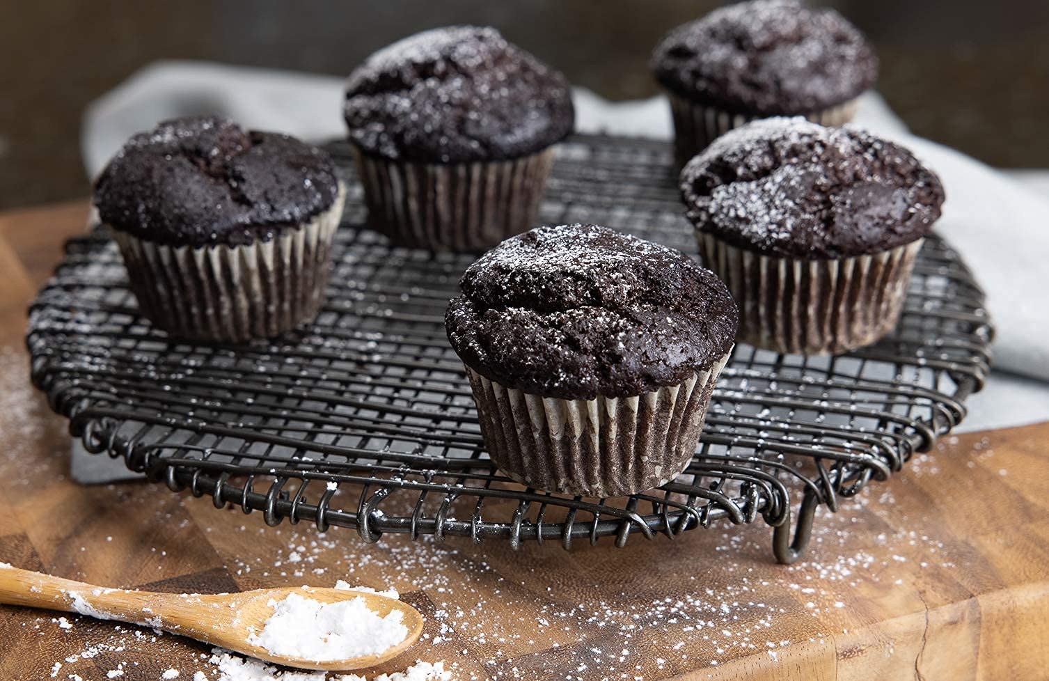 TruEats Muffin & Cake Mix - Dutch Chocolate: Low Glycemic, Protein & Fiber Rich, Gluten & Grain Free, Diabetic Friendly, Vegan Friendly, Dairy Free, Plant Based, No Sugar Added