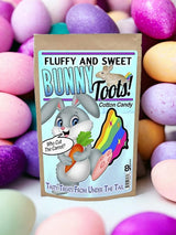 Bunny Toots Cotton Candy - Fun Cotton Candy - Funny Easter Basket - Stocking Stuffers - Bunny Toots - Easter Cotton Candy for Kids