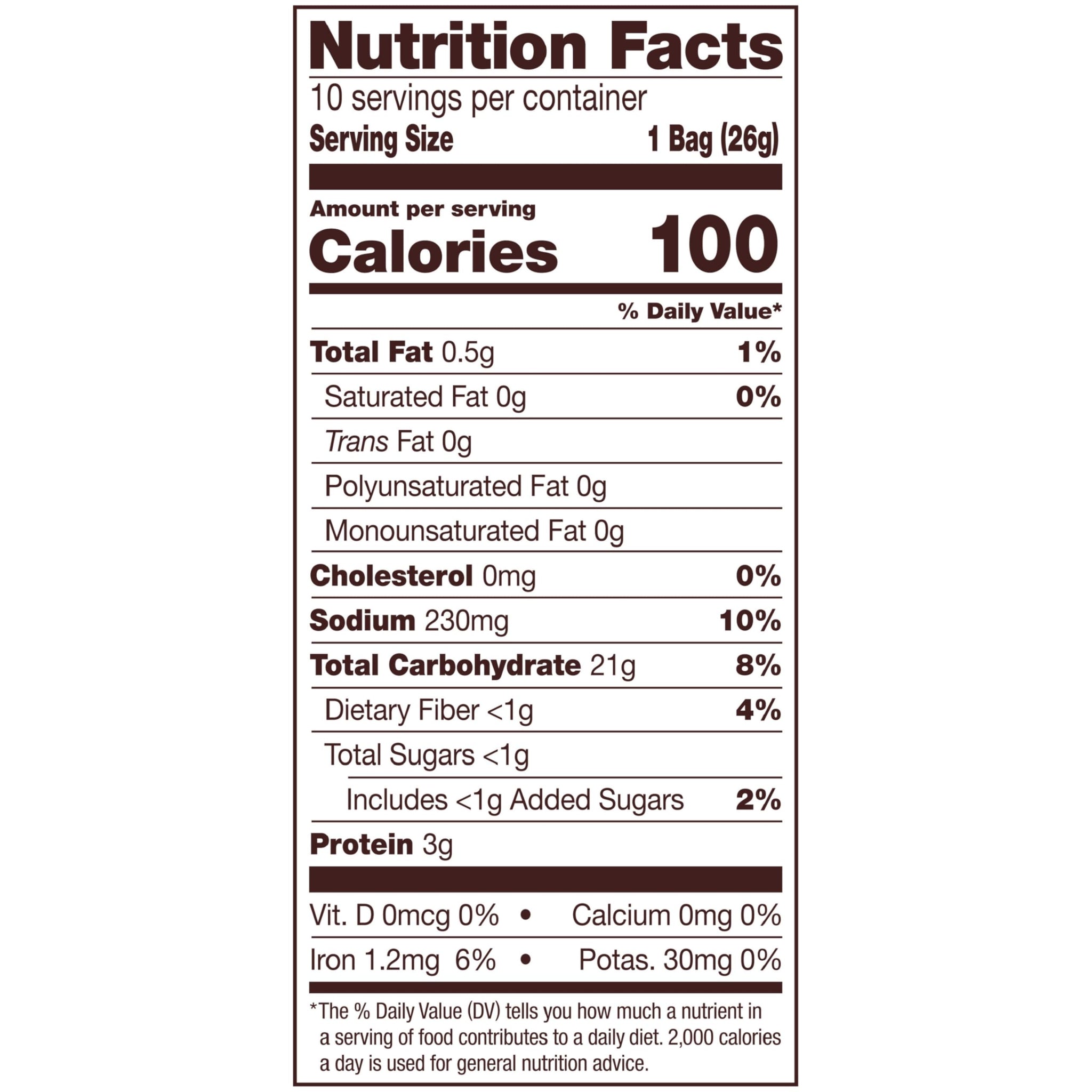 Snyder's of Hanover Mini Pretzels, 10 Count 0.92 Oz