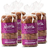 Eban’s Bakehouse Fresh Baked Gluten-Free Cinnamon Raisin Bread - 4 Loaves - 100% Natural - Soy, Wheat and Dairy Free, Preservative Free, Non-GMO