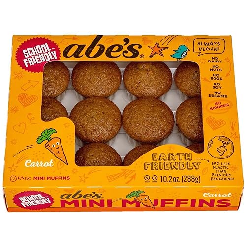 Abe's Mini Carrot Muffin 12ct, 10 OZ