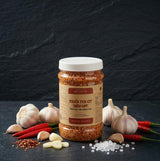 Muoi chu hai - Uncle Hai’s Premium Chili Garlic Sauce: Spicy Hot Sauce from Vietnam, Blend of Peppers & Garlic Salts - Made for Cooking, Delicious on