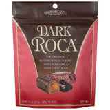 Almond Roca Pack of 1-4.5oz Individually Wrapped Dark Chocolate Candy - Buttercrunch Toffee with Almonds Covered in Chocolate - Gluten Free, Kosher