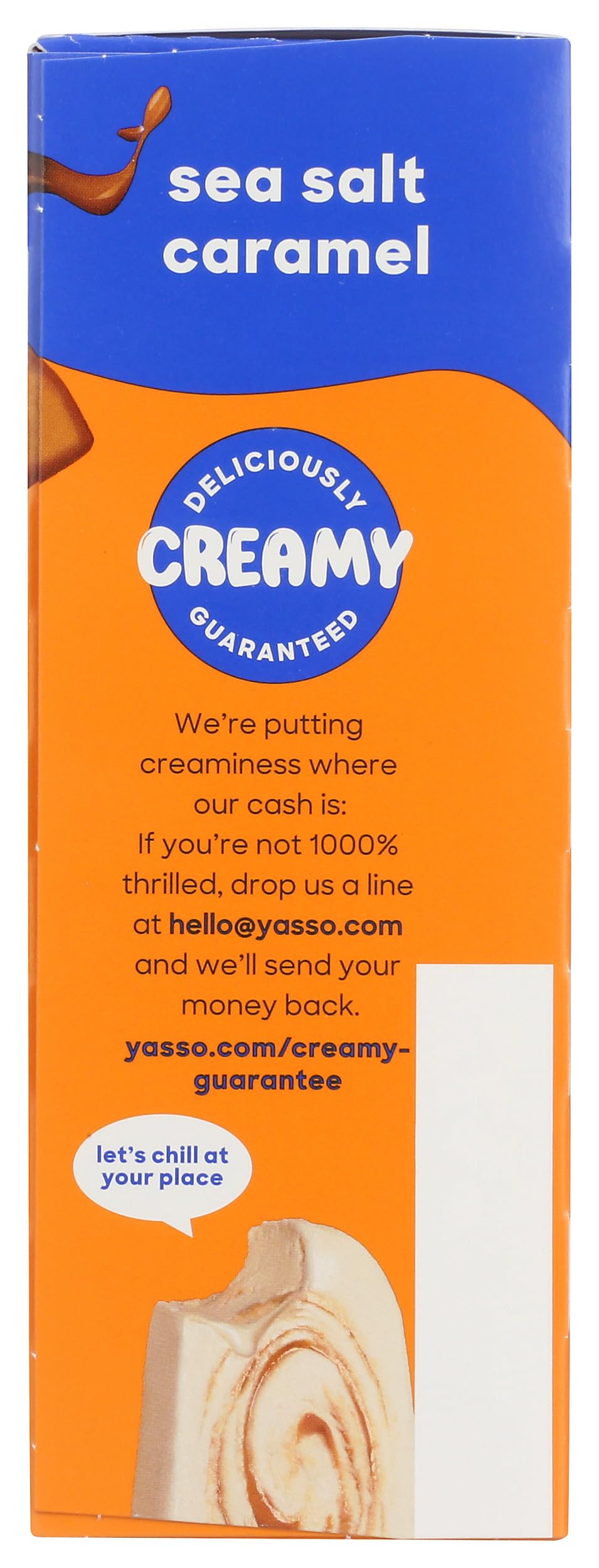 Yasso Sea Salt Caramel Frozen Greek Yogurt Bar 4 Count, 14 FZ