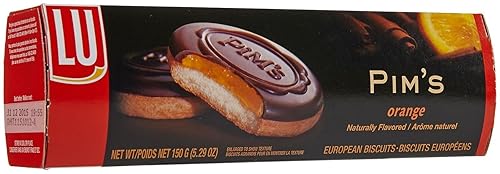LU Biscuits European Biscuits - Pim's With Orange Filling - 5.29 Ounces