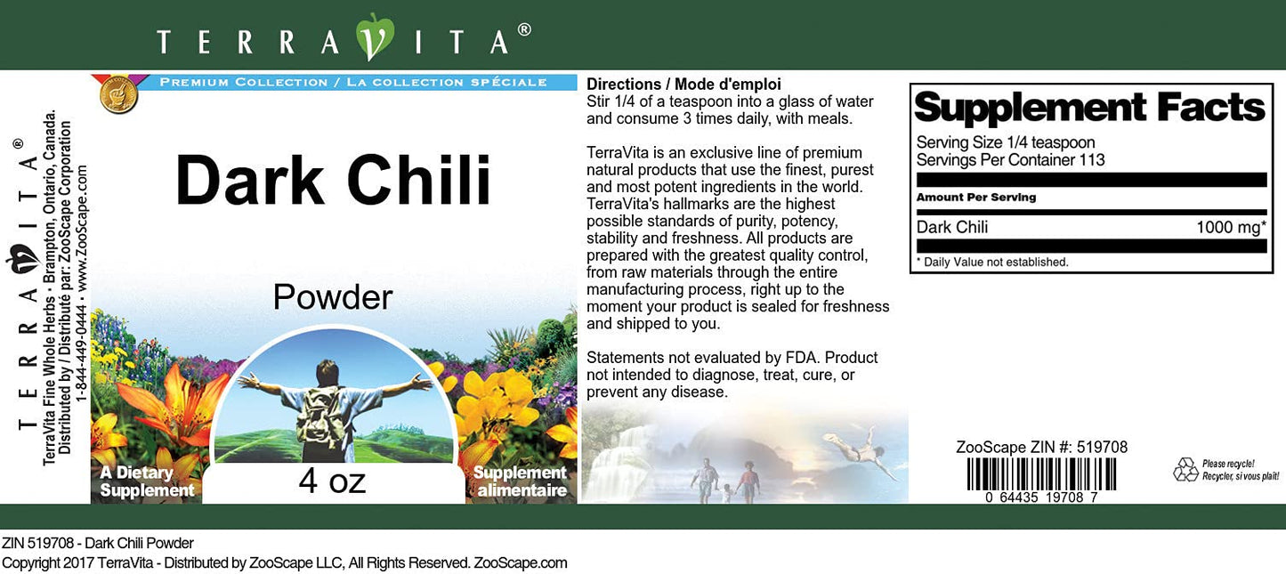 Dark Chili Powder (4 oz, ZIN: 519708) - 3 Pack