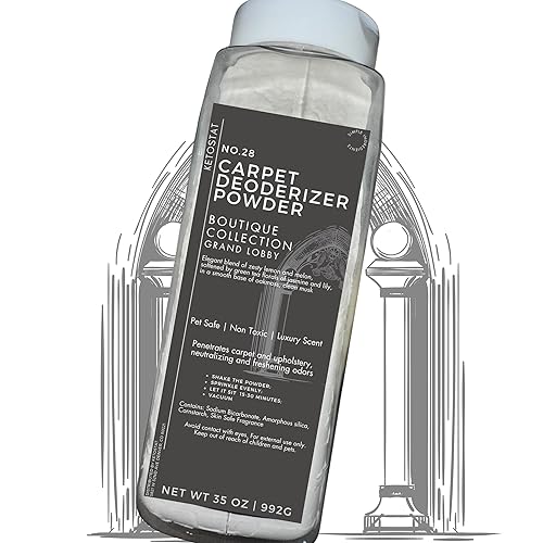 Carpet Deodorizer 35 Oz Carpet Freshner Powder (Grand Lobby -Sweet, zesty and deep woody)