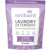 Orchard Laundry Detergent Powder Natural Deep Cleaning Laundry Powder for Sensitive Skin - Lavender Chamomile - Plant Based Effective Ingredients - 90
