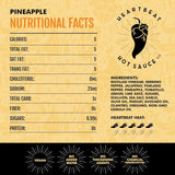 Heartbeat Hot Sauce Co. | Pineapple Habanero, 6 oz. 3 pack