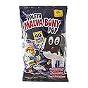 DeLaRosa Paleta Malva Bony Pop 40 Count Bulk Bag (1.05 LB) Chocolate Covered Marshmallow Lollipops | Soft & Chewy Mexican Candy Pops | Individually