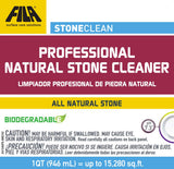 FILA Surface Care solutions STONECLEAN Natural Stone Cleaner, 1 GAL (1QT)