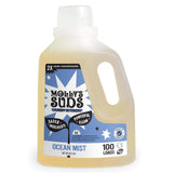 Molly's Suds Liquid Laundry Detergent | Clean Laundry Detergent Soap for Sensitive Skin | 2x Concentrated, High Efficiency (HE) | Ocean Mist - 100