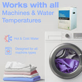 Laundry Detergent Powder (50 Lbs) | Citrus Scent, HE Compatible, Low Suds, for Home and Commercial Use