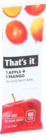 That's It Fruit Bar, Apple & Mango, 1.2 Oz