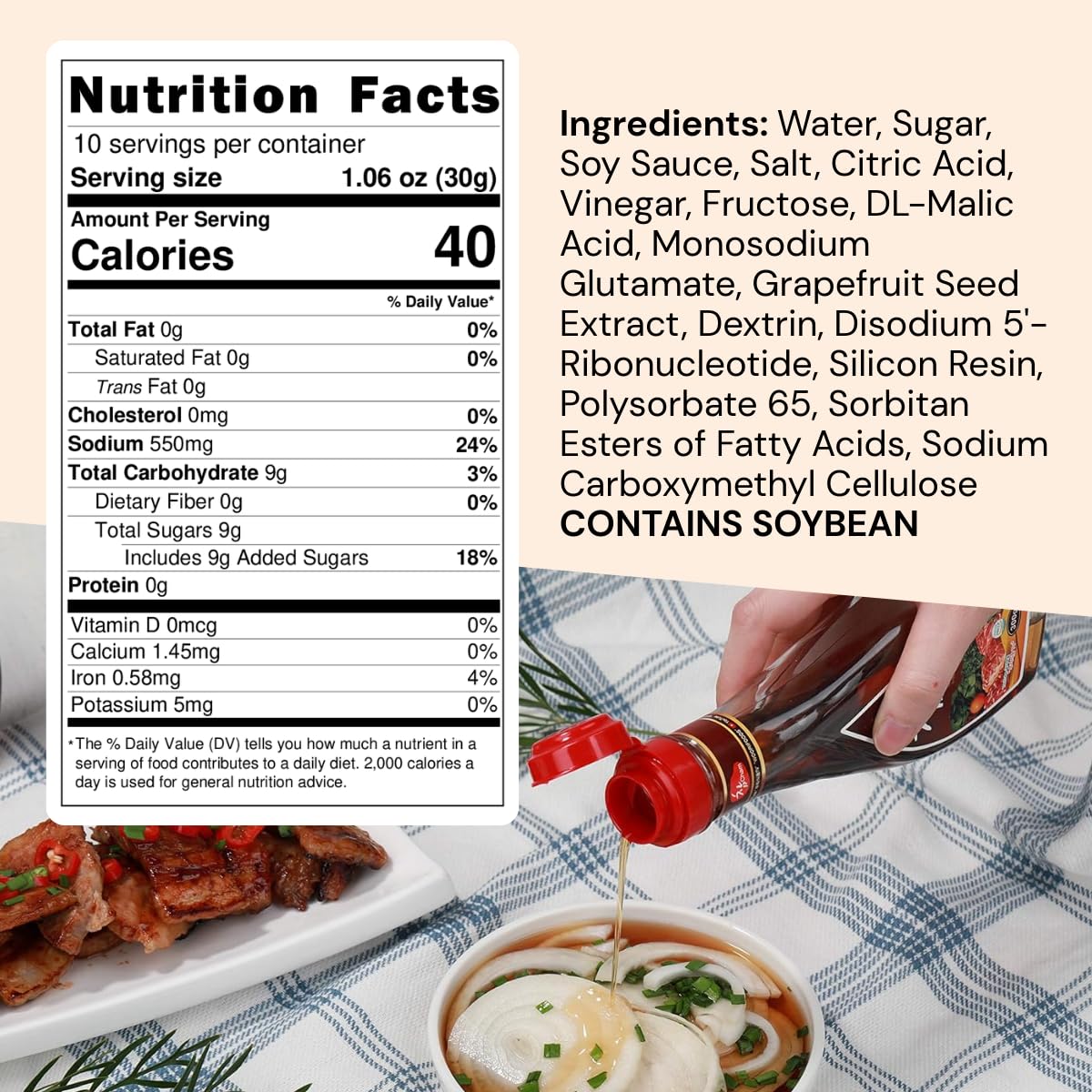 WOORI Cham Sauce Korean BBQ Dipping Sauce, 31.8 oz 3 Pack