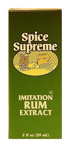 Spice Supreme imitation rum extract, 2-fl. oz. box
