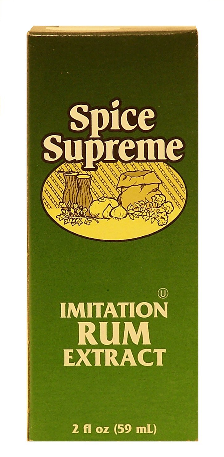 Spice Supreme imitation rum extract, 2-fl. oz. box