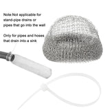 24Pcs Washing Machine Lint Trap Hose Filter, Mesh Drain Catcher, Washer Sock Lint Remover, Rust-Free Snare Laundry Filter with Nylon Cable Ties