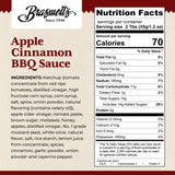Braswell’s Apple Cinnamon Barbeque Sauce - Small-Batch, Renowned Specialty, Made in USA, Since 1946 (13.5oz)