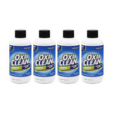 OxiClean Outdoor Multipurpose Super Concentrated Cleaner - Makes 4 Gallons Stain Remover Driveway for Concrete (4 Pack 6oz Bottle = Gallons) White 24