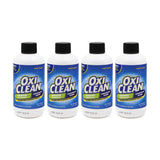 OxiClean Outdoor Multipurpose Super Concentrated Cleaner - Makes 4 Gallons Stain Remover Driveway for Concrete (4 Pack 6oz Bottle = Gallons) White 24